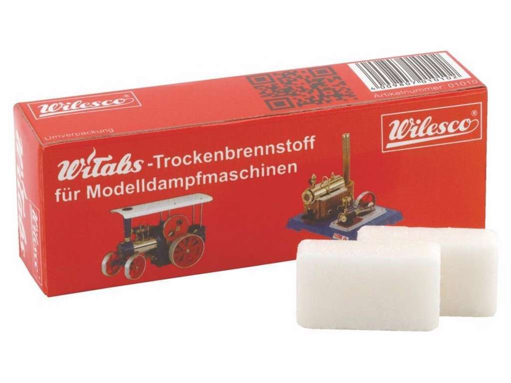 Wilesco tændbrikketter til dampmaskine.