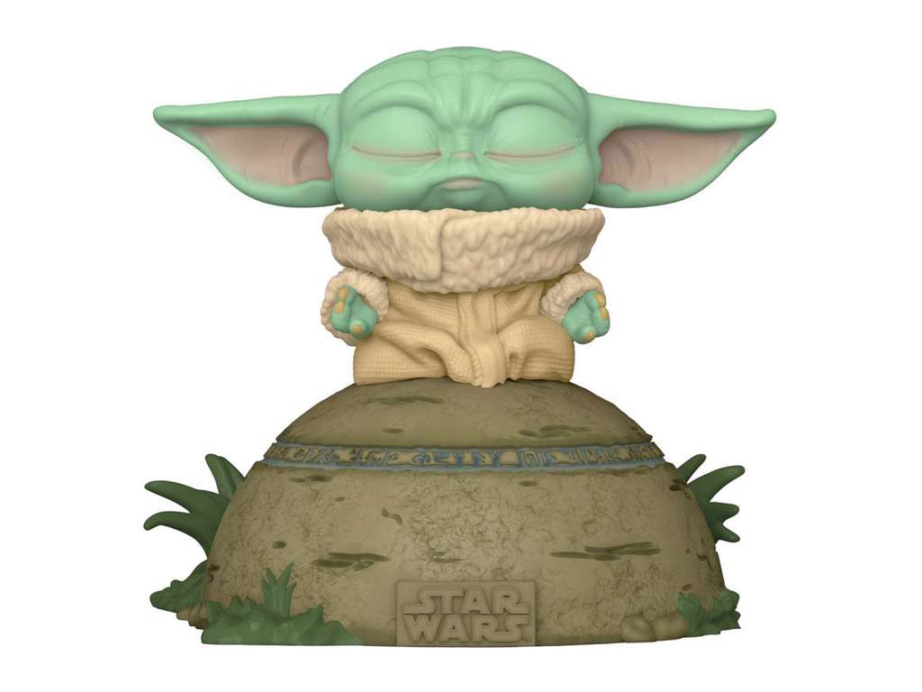 Star Wars The Mandalorian POP! Deluxe Vinyl Figure The Child using the Force 9 cm