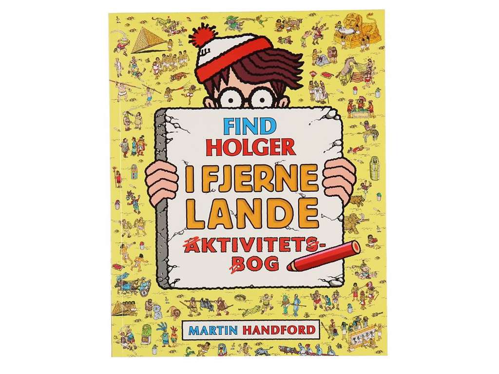 Find Holger I Fjerne Lande - aktivitetsbog