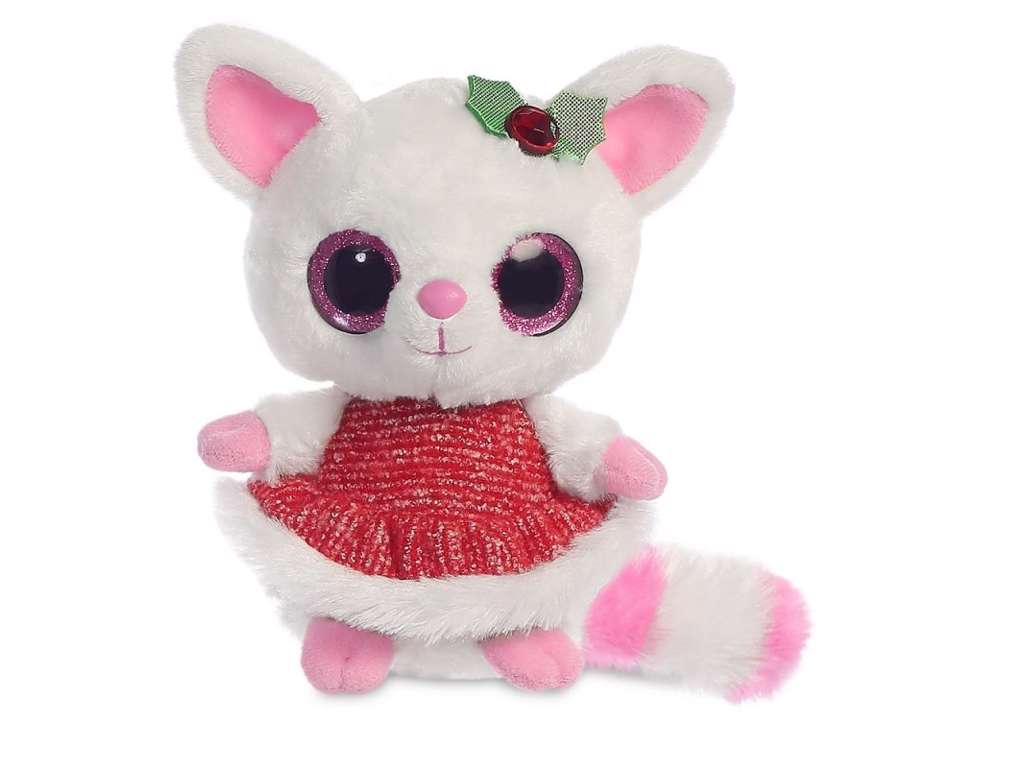 Yoohoo Fennec ræv på 15 cm - Pammee i juletøj