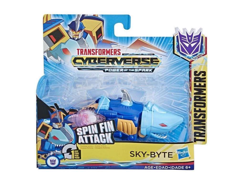 Sky-Byte action figur fra Transformers Cyberverse adventures - 14 cm