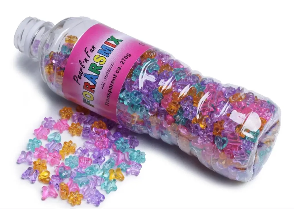 Pearl`n fun transparent forårsmix 270gr