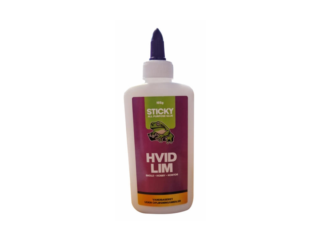 Hvid hobbylim - 165 gram