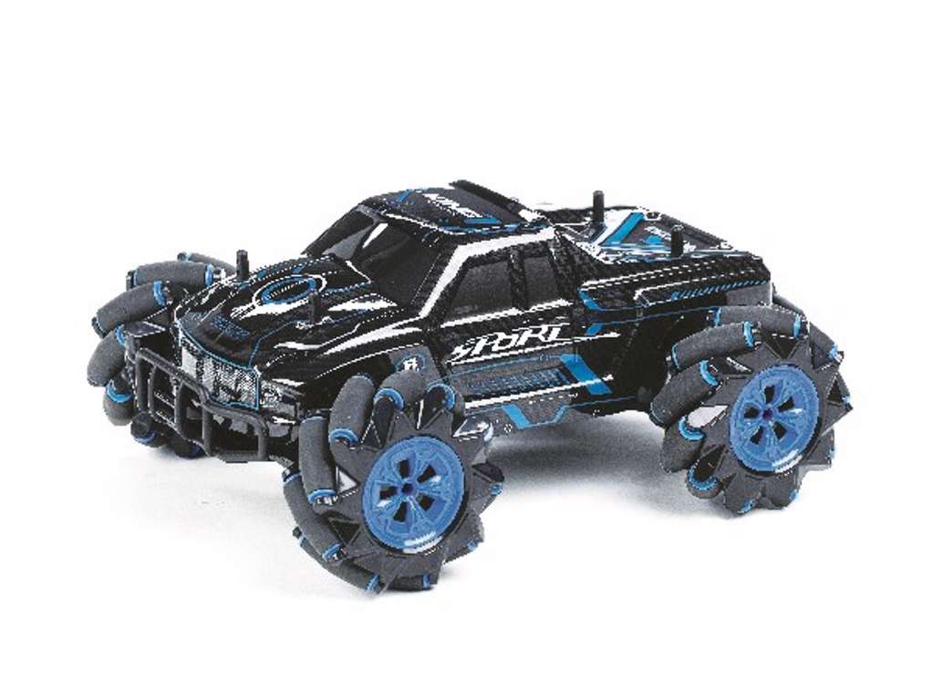 Fjernstyret Stunt Car på 29 cm - blå