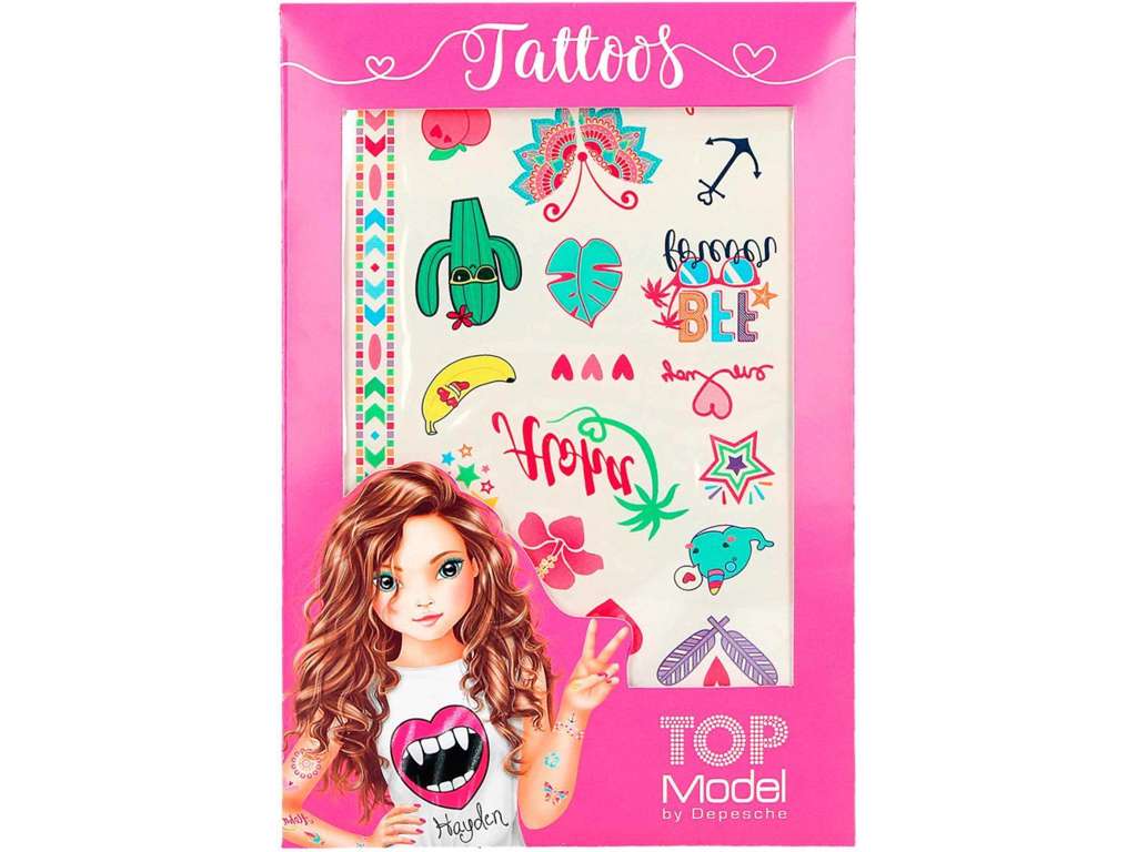 Top Model overføringstatoveringer