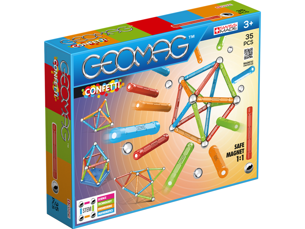 Geomag Confetti 35 dele