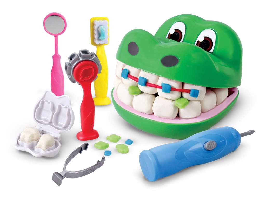 Krokodille modellervoksfabrik fra Artkids