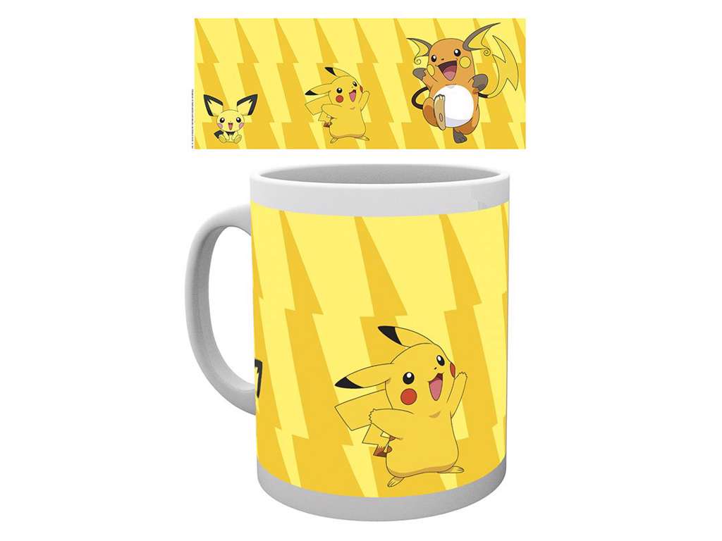 Pokémon kop med Pikachus udviklinger