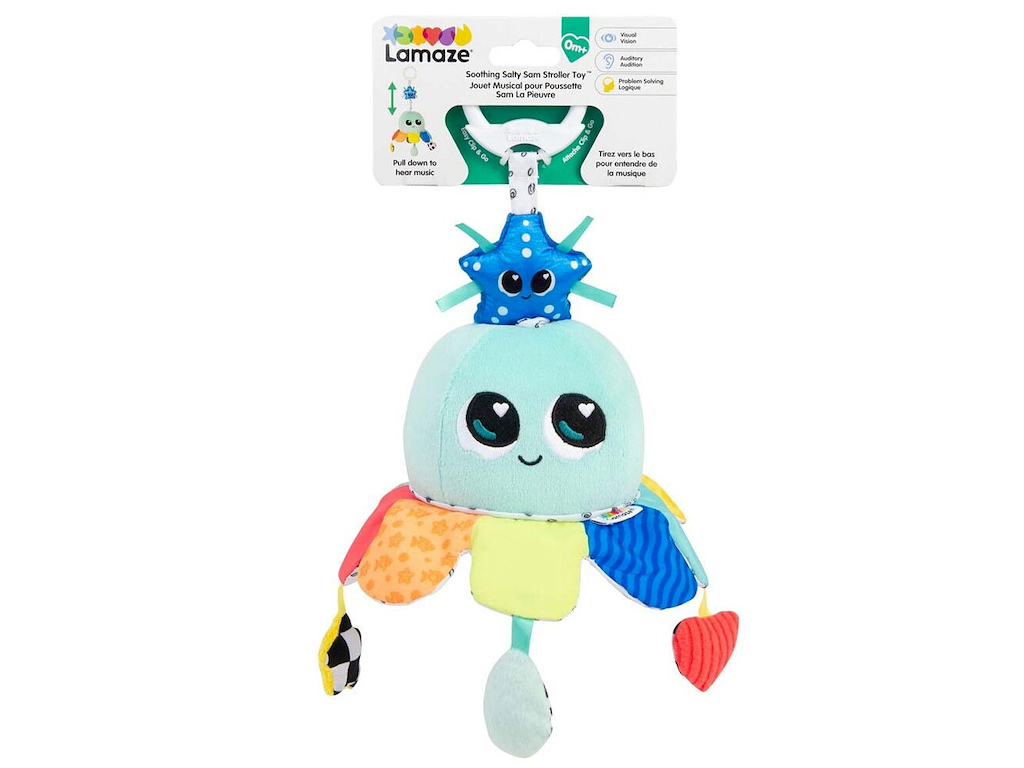 Lamaze Soothing Salty Sam Stroller Toy