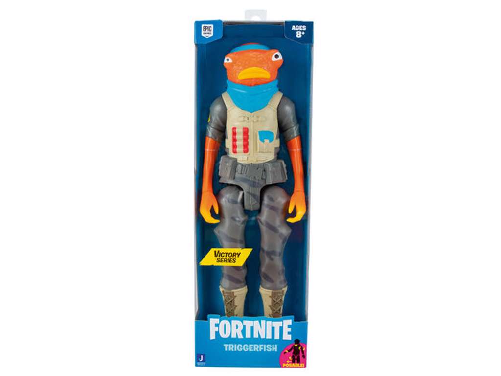 Fortnite action figur af Triggerfish på 30 cm