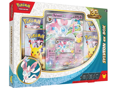 Pokémon TCG 30th Celebration Greninja ex / Sylveon ex Box – 1 stk. Assorteret