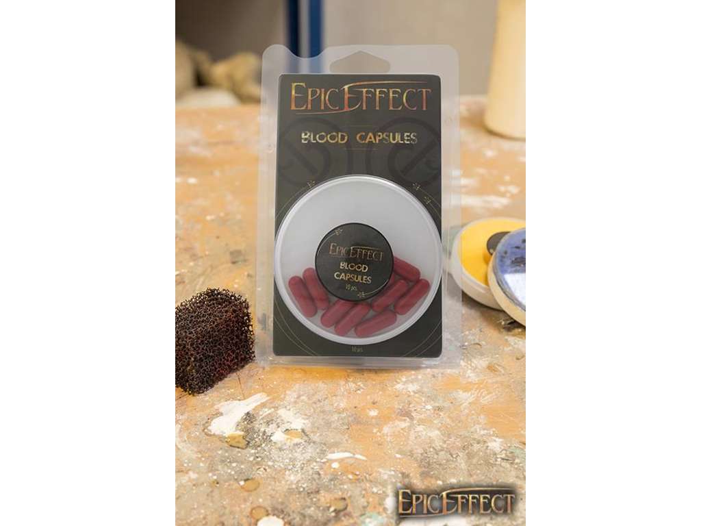 Blood Capsules - blodkapsler 10 stk - Epic Effect