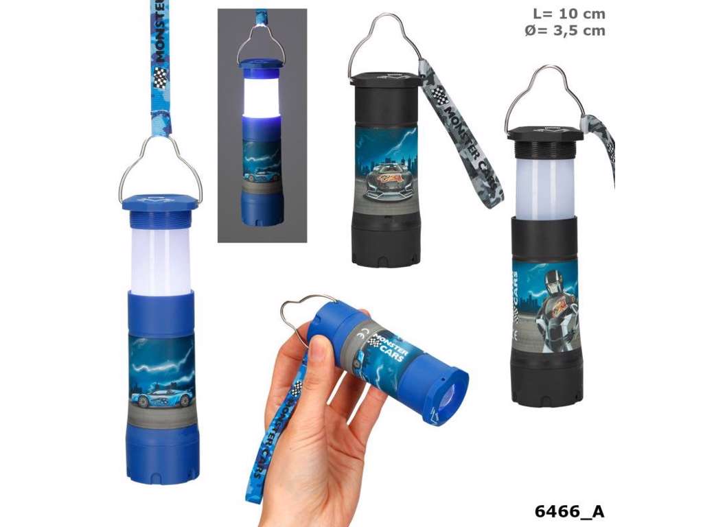 Monster Cars lommelygte