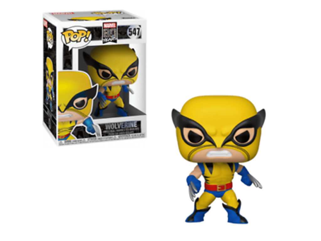 Marvel 80th POP! vinyl figur af Wolverine (First Appearance) på 9 cm