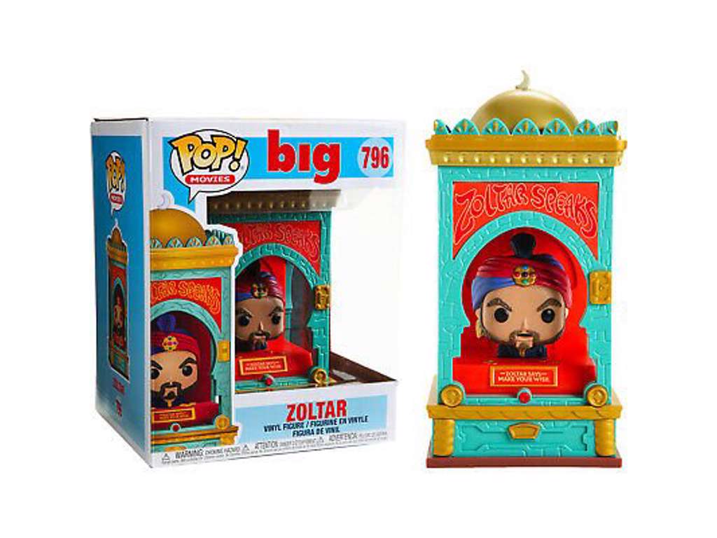 Big Super Sized POP! vinyl figur af Zoltar på 18 cm