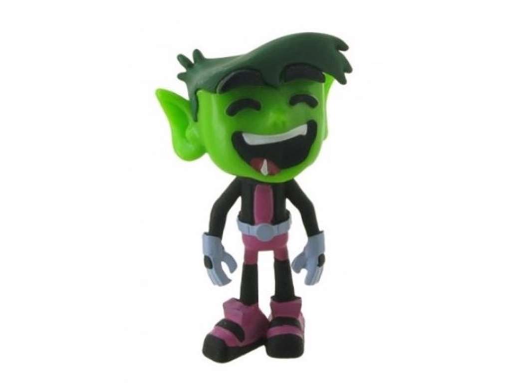 Beastboy minifigur fra DC Comics Teen Titans Go! på 8 cm