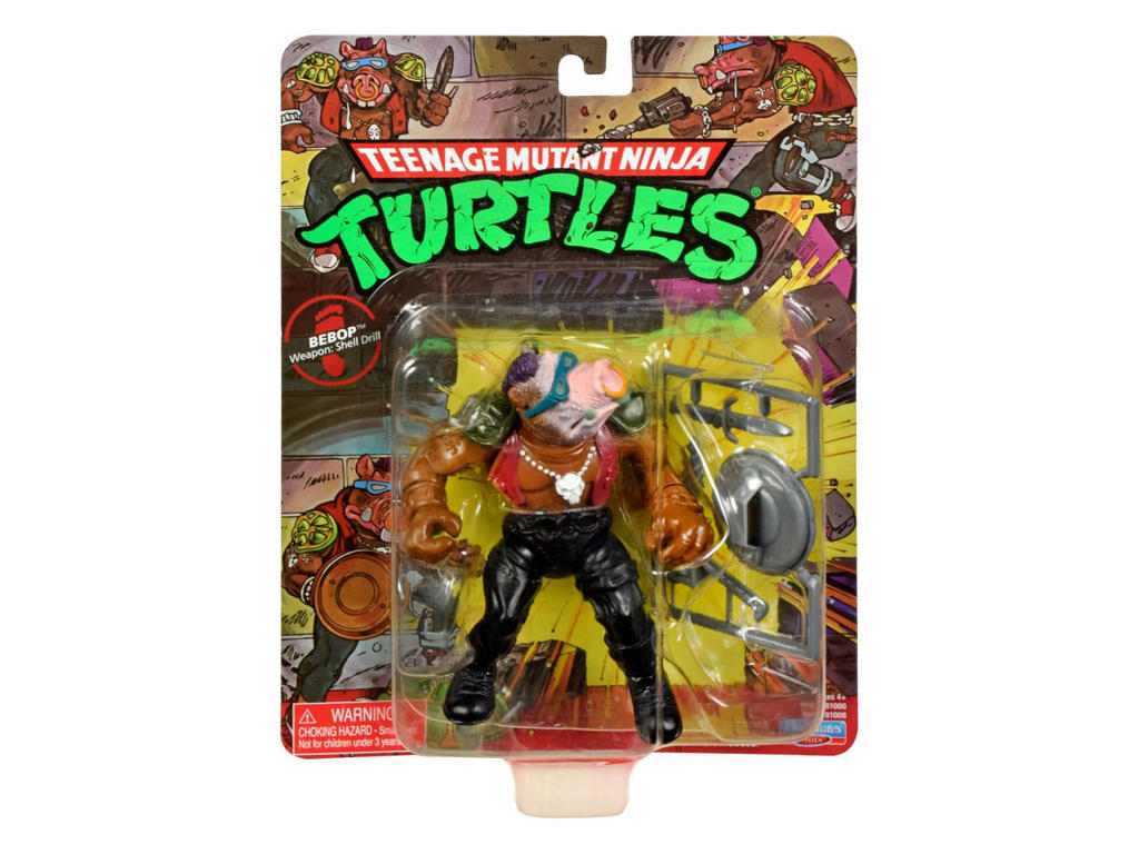 Teenage Mutant Ninja Turtles Action Figur 10 cm Classic Mutant Bebop - Wave 4