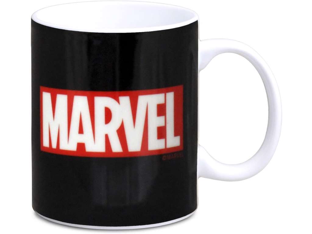 Marvel kop med logo