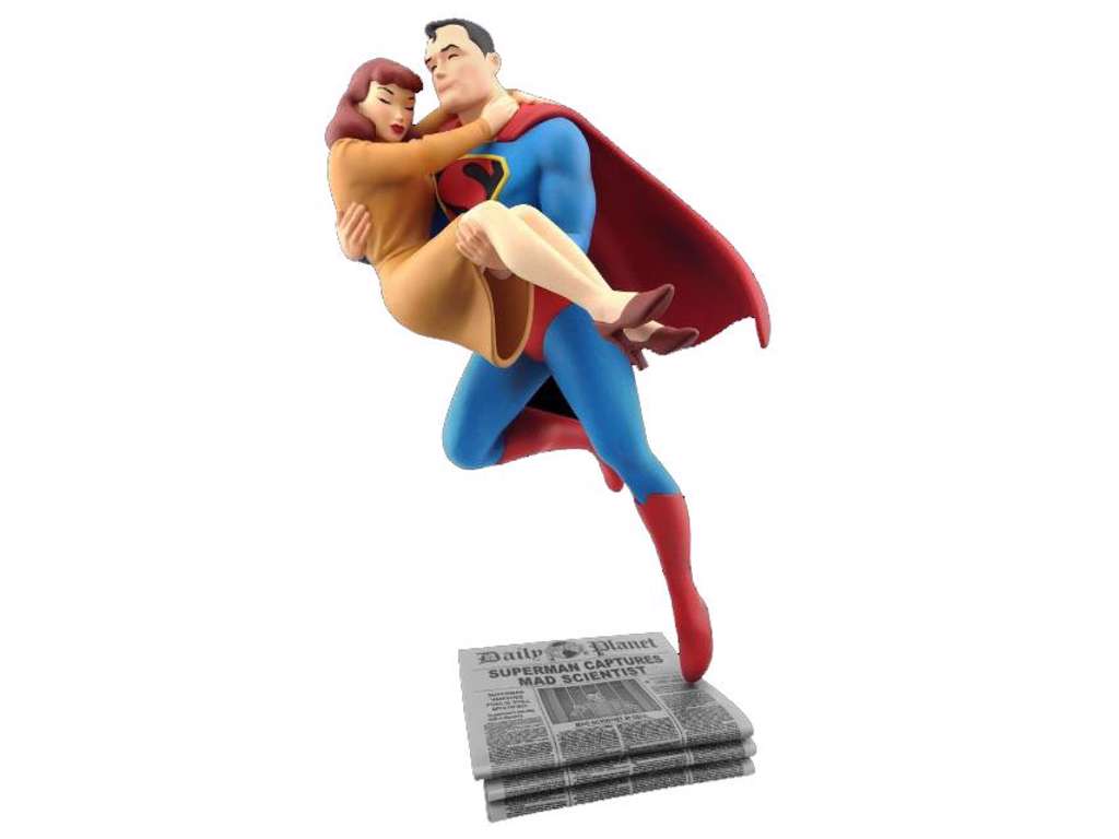 DC Comics statue Superman Rescues Lois Lane på 23 cm