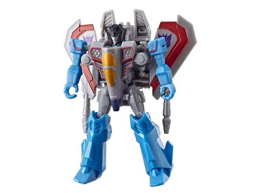 Starscream action figur fra Transformers Cyberverse på 9.5 cm