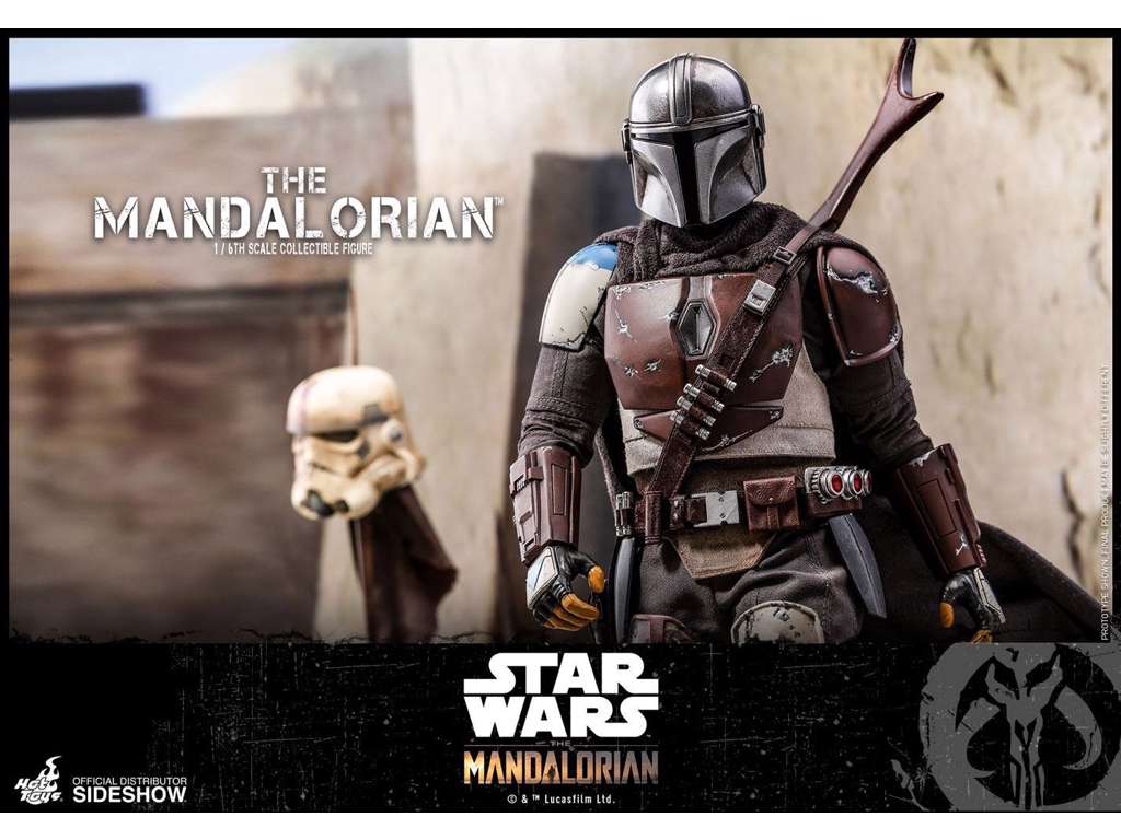 Star Wars The Mandalorian action figur 1/6 af The Mandalorian på 30 cm fra Hot Toys