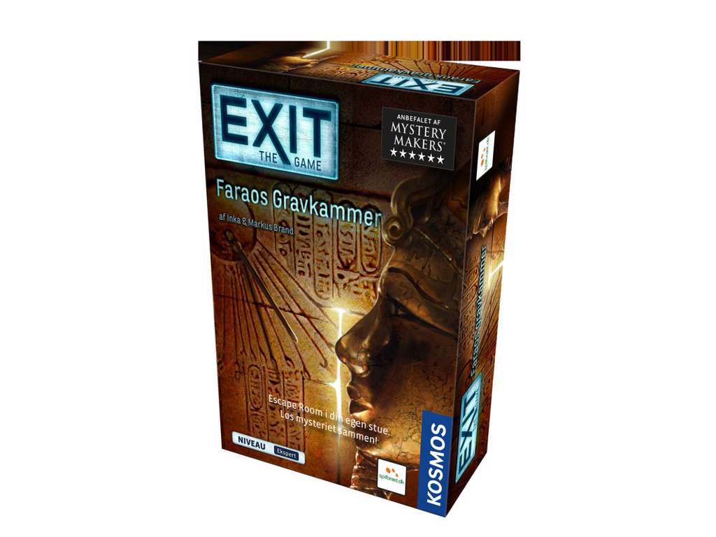 EXIT 3: Faraos Gravkammer - brætspil fra Lautapelit