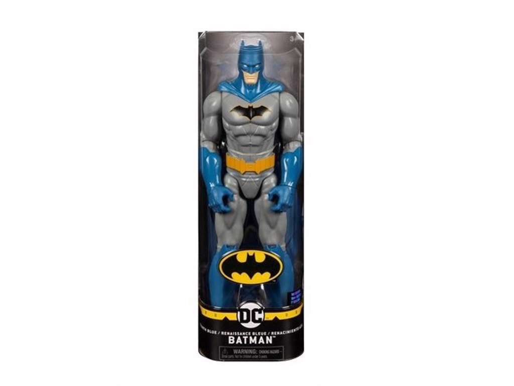 Rebirth Blue Batman action figur på 30 cm