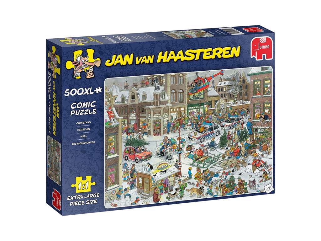 Christmas puslespil på 500 brikker fra Puzzle Jan Van Haasteren