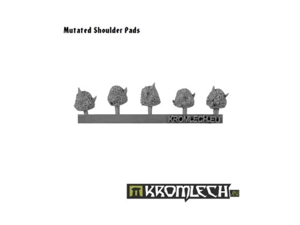 Mutated Shoulder Pads (10) til rollespilsfigurer fra Kromlech