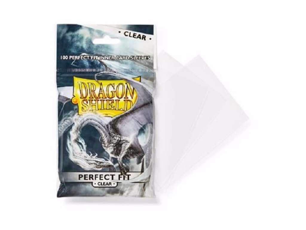 Dragon Shield Perfect Fit Inner Card Sleeves Clear
