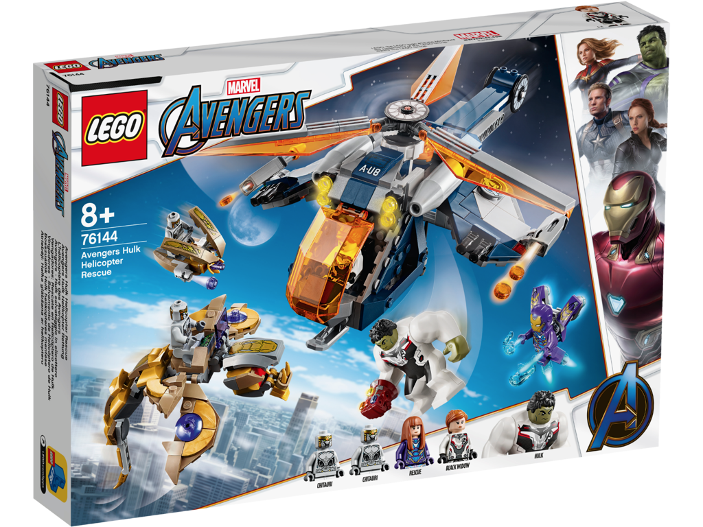 LEGO Marvel Super Heroes - Avengers Hulk-helikopterredning - 76144