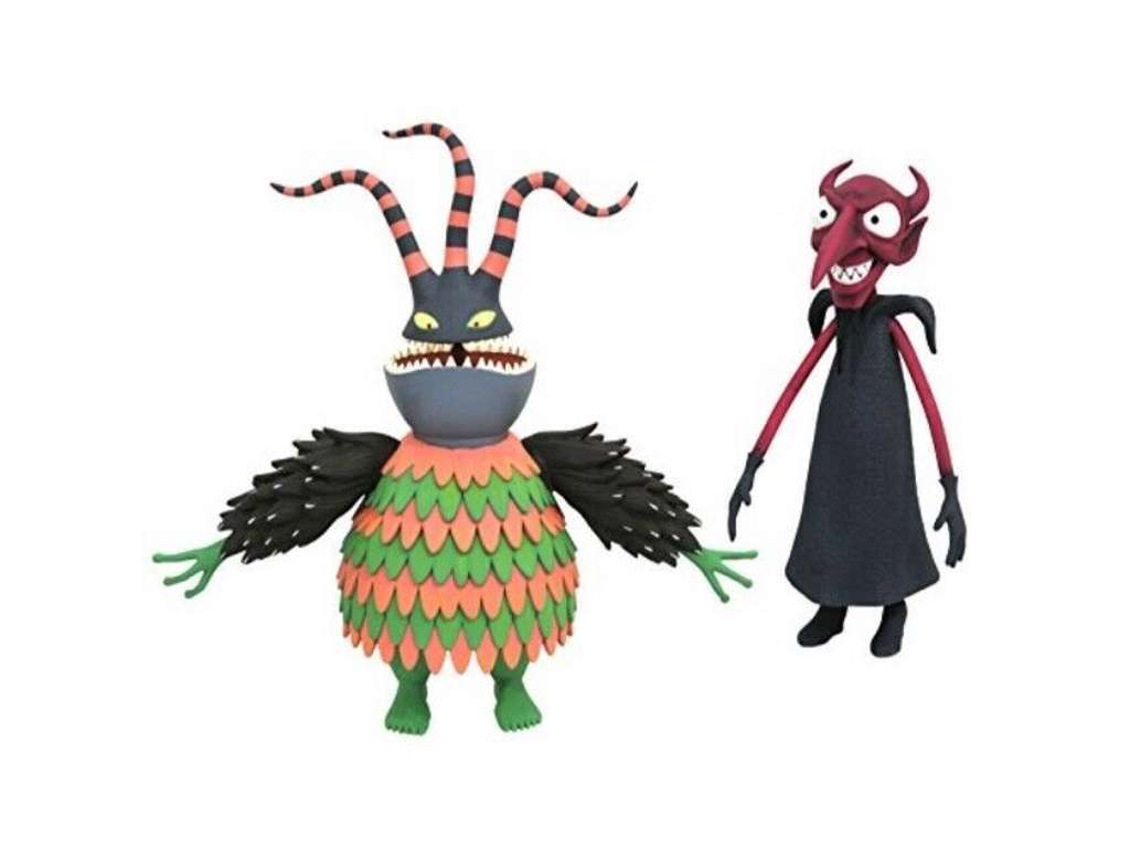 Nightmare before Christmas Select action figurer af Devil og Harlequin Demon på 19 cm