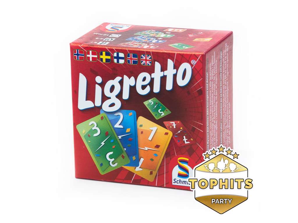 Ligretto - Red version (Nordic) - brætspil fra Vennerød