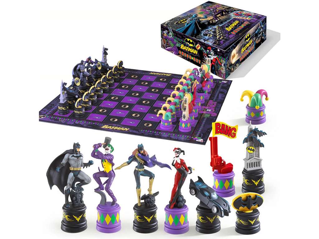 Batman skakspil - The Dark Knight vs The Joker - The Noble Collection