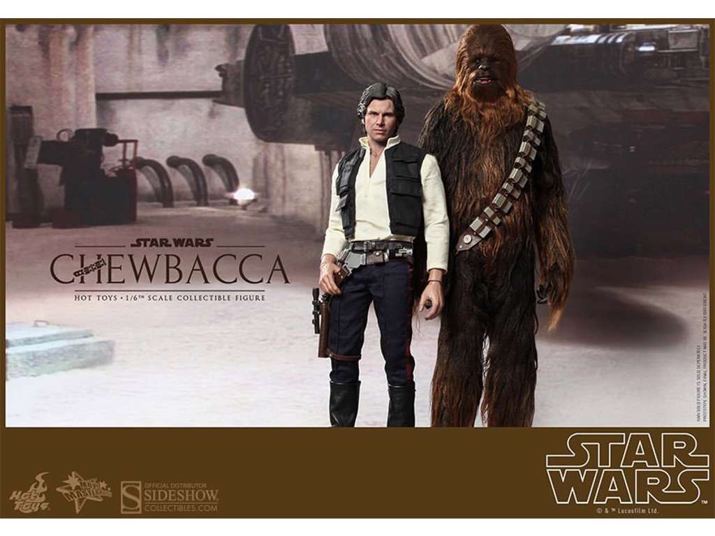 Star Wars Movie Masterpiece action figur 2-pak 1/6 Han Solo & Chewbacca