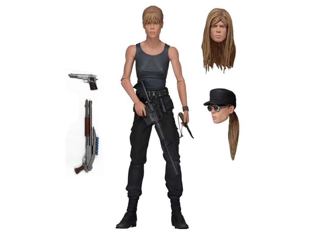 Terminator 2 action figur af Ultimate Sarah Connor på 18 cm