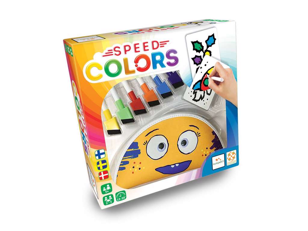 Speed Colors (Nordic) - brætspil fra Lautapelit