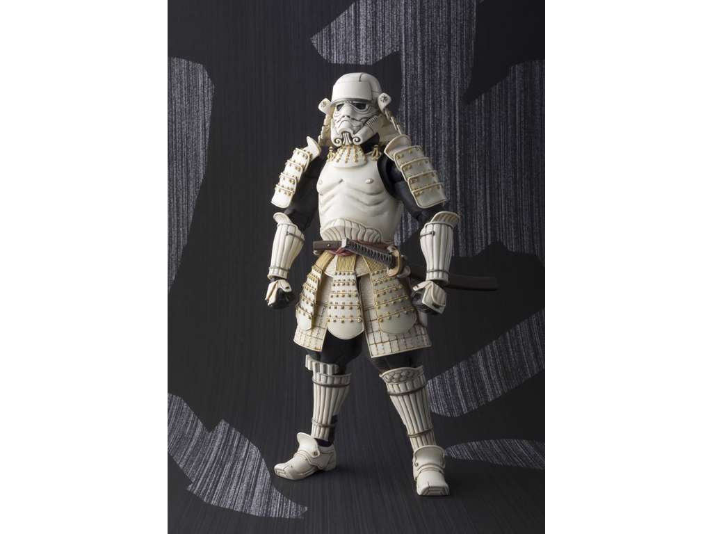 Star Wars Meisho Movie Realization action figur af Foot Soldier Stormtrooper på 17 cm