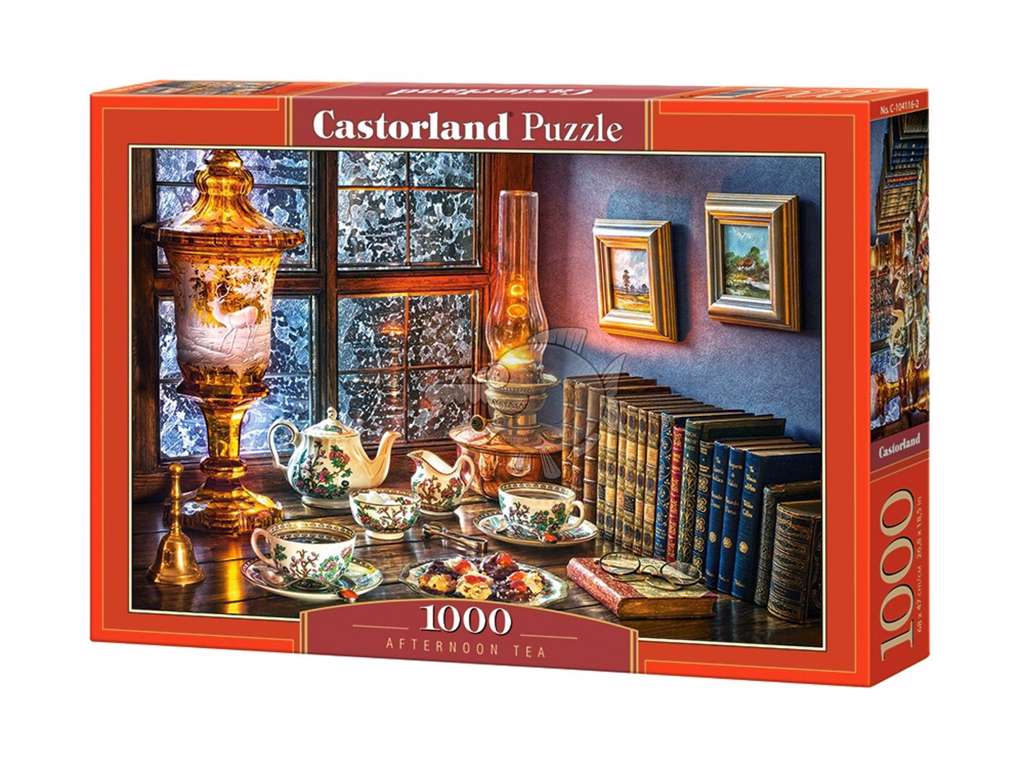 Eftermiddags Te puslespil med 1000 brikker fra Castorland