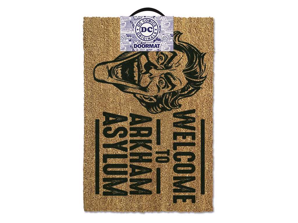 The Joker dørmåtte - Welcome To Arkham Asylum
