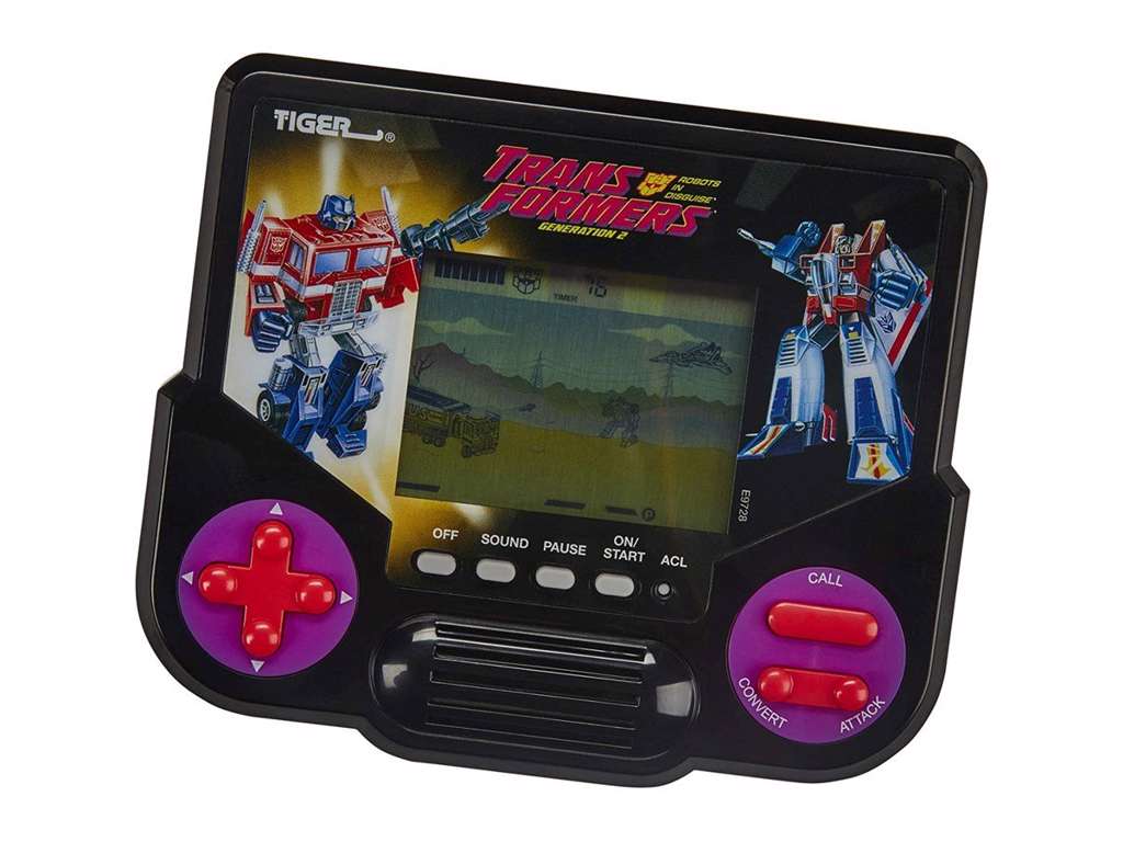 Tiger Electronics Transformers retro video bib bib spil