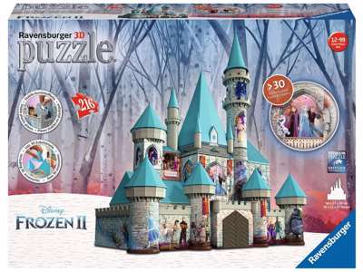 Frozen 2 Castle 3D puslespil med 216 brikker fra Ravensburger