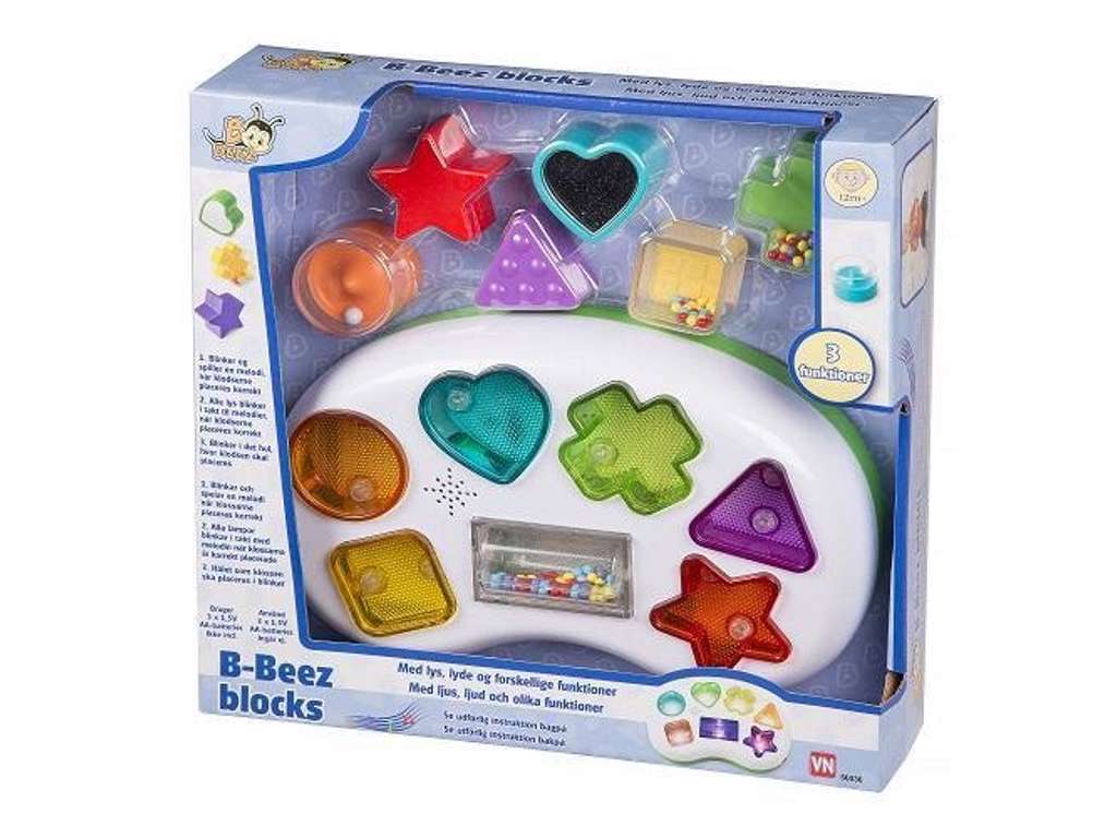 Putteboks med lys og lyd fra B beez