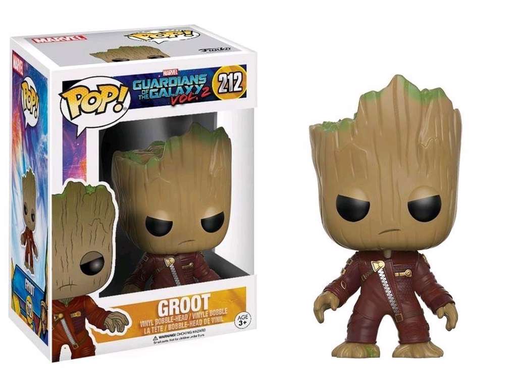 Guardians of the Galaxy Vol. 2 POP! vinyl figur af Young Groot in Suit (Angry) på 9 cm