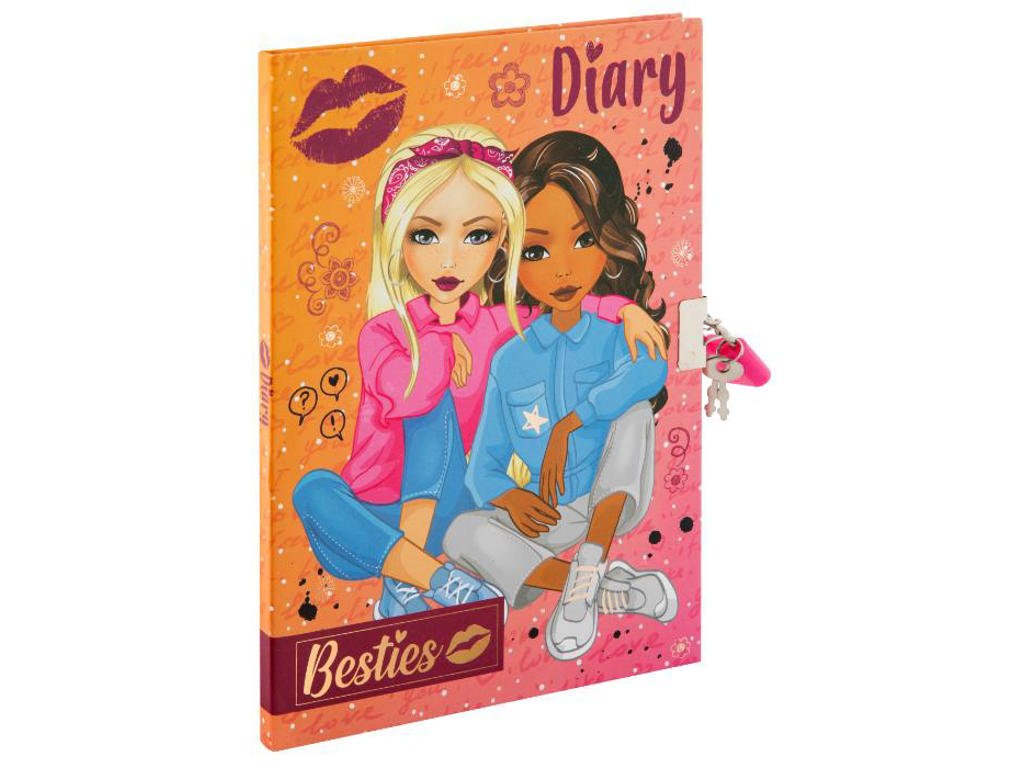 Besties Dagbog med lås