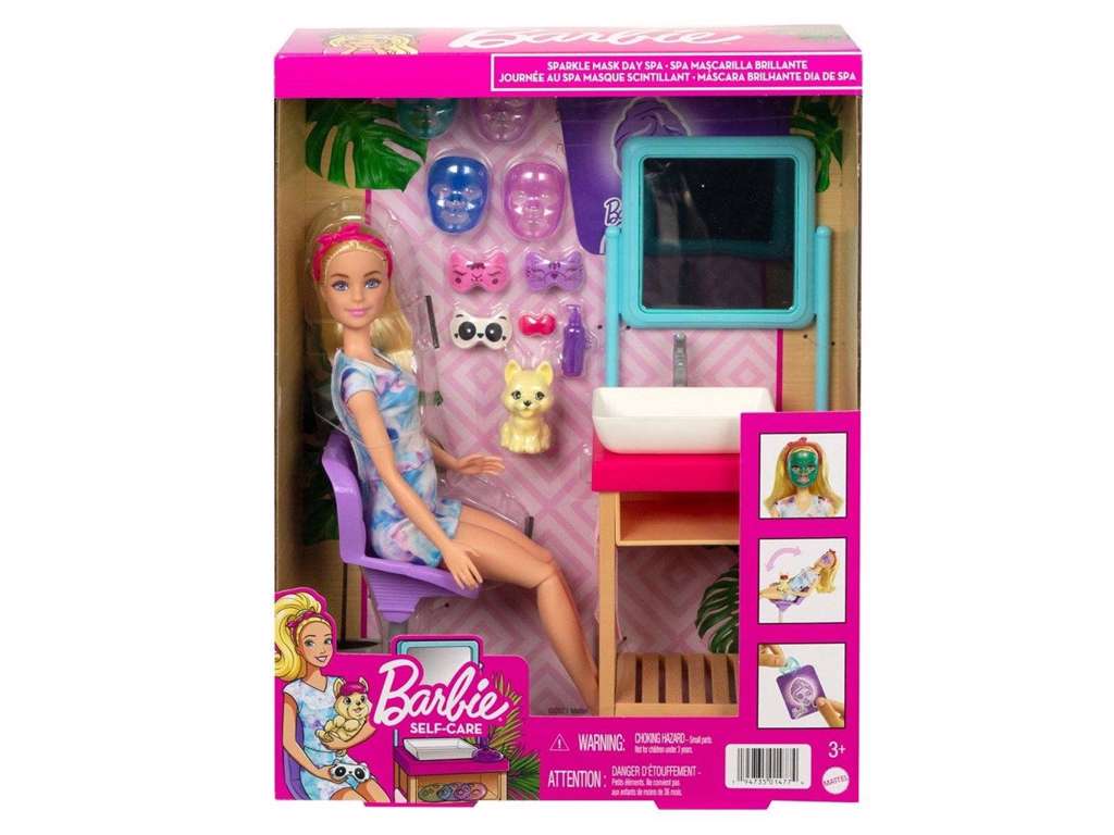Barbie Sparkle Mask Spa Day