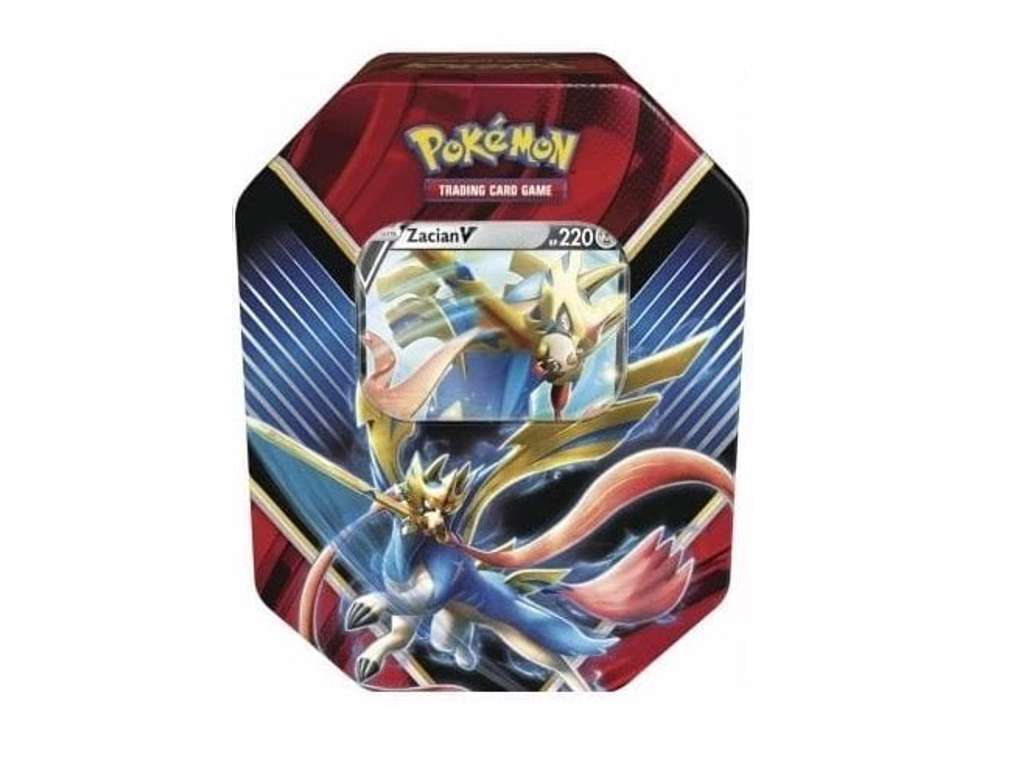 Pokémon Zacian V tin box