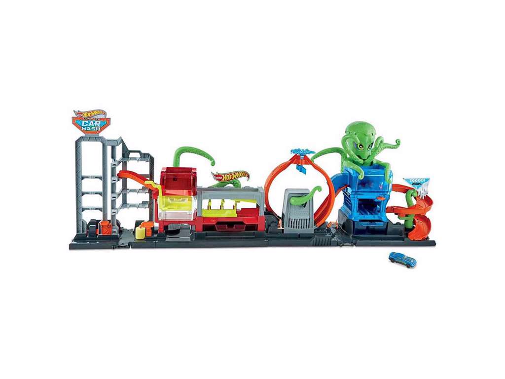 Hot Wheel City Ultimate Octo Car Wash
