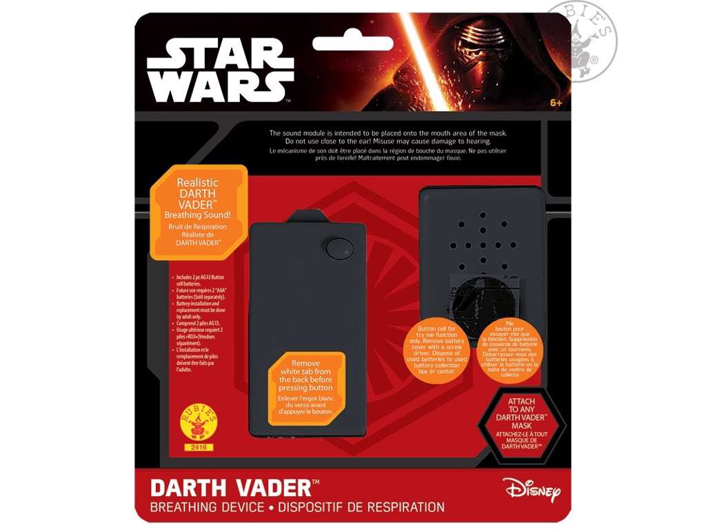 Darth Vader breathing device fra Rubies