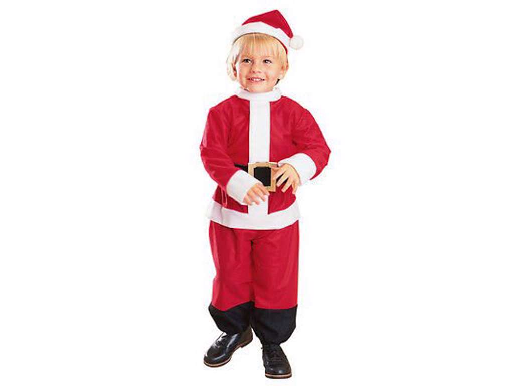 Nissedreng kostume str 1-2 år fra Rubies
